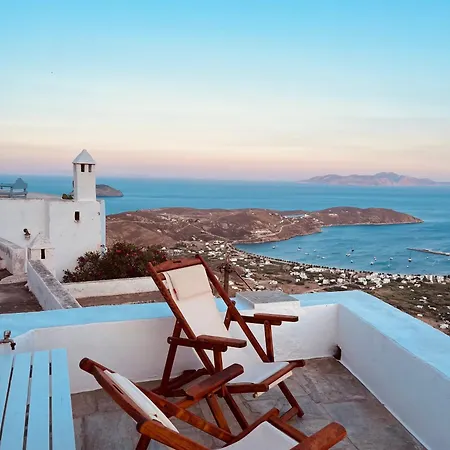 Castle Seaview Serifos Town